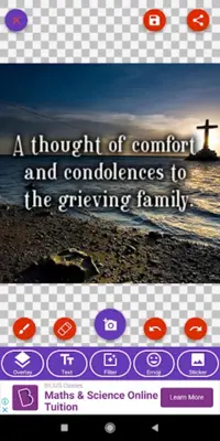 Sympathy Wishes Greeting, Quotes, GIF android App screenshot 6